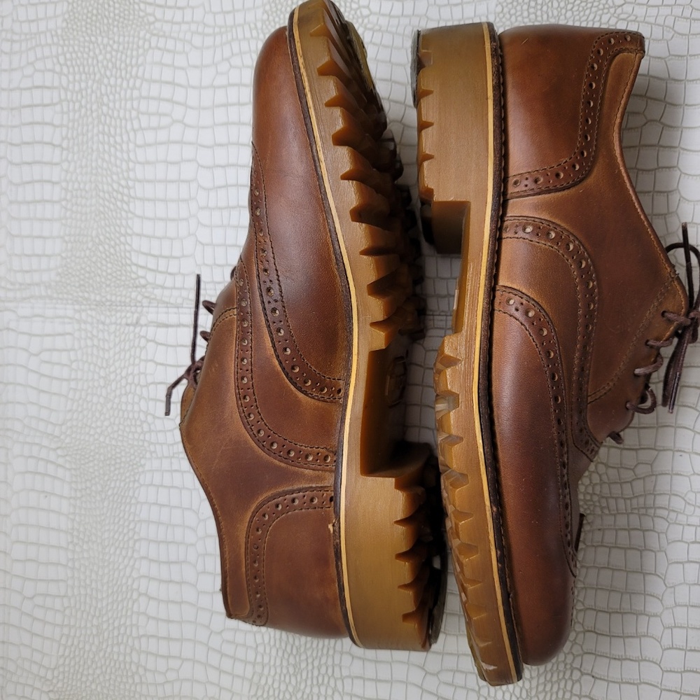👞Timberland Wing Tip w/Vibram *USED few times
